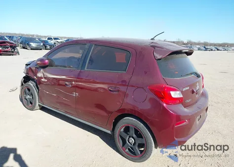 2018 Mitsubishi Mirage Es z USA, uszkodzony, nr VIN ML32A3HJ8JH000290